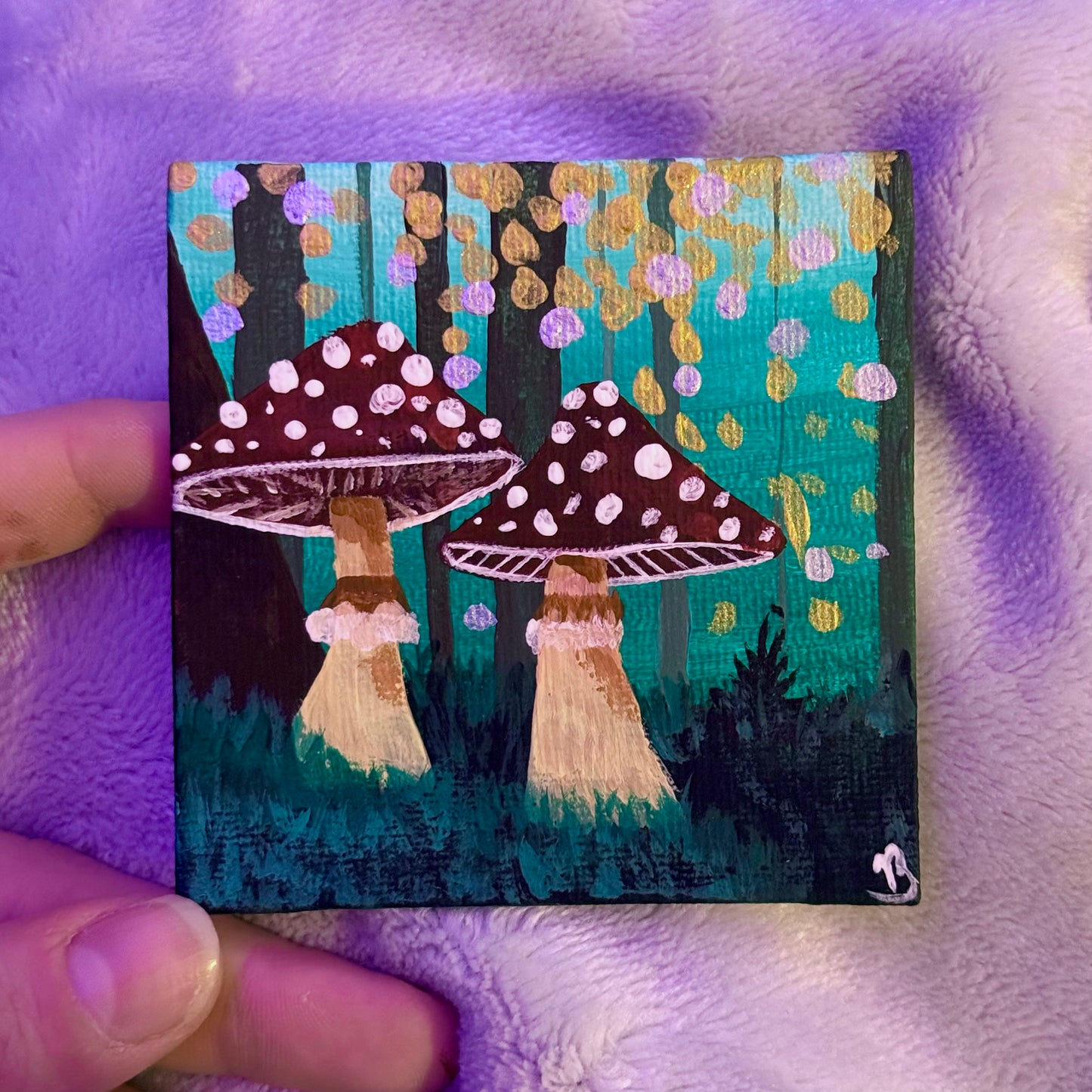 Fairy Eyes - Original Mini Painting