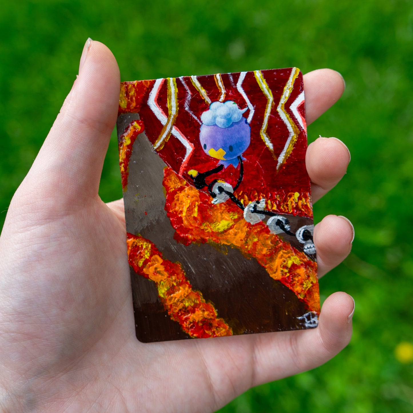 Elements of Nature Pokémon Card Art Set | 5 Hand-Painted Fan Art Trading Cards