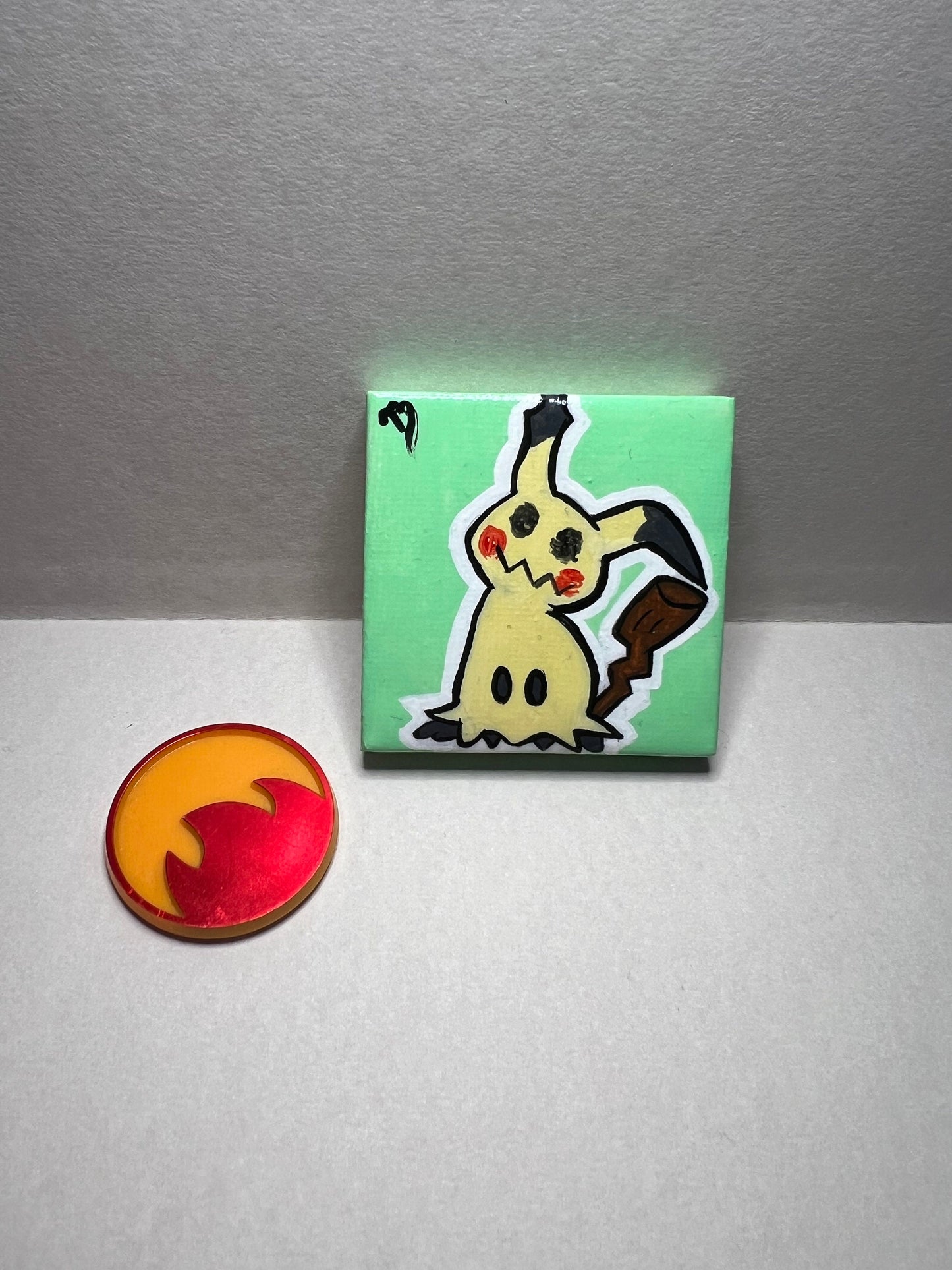 Mimikyu Pokemon Mini Collectible Gift Painting