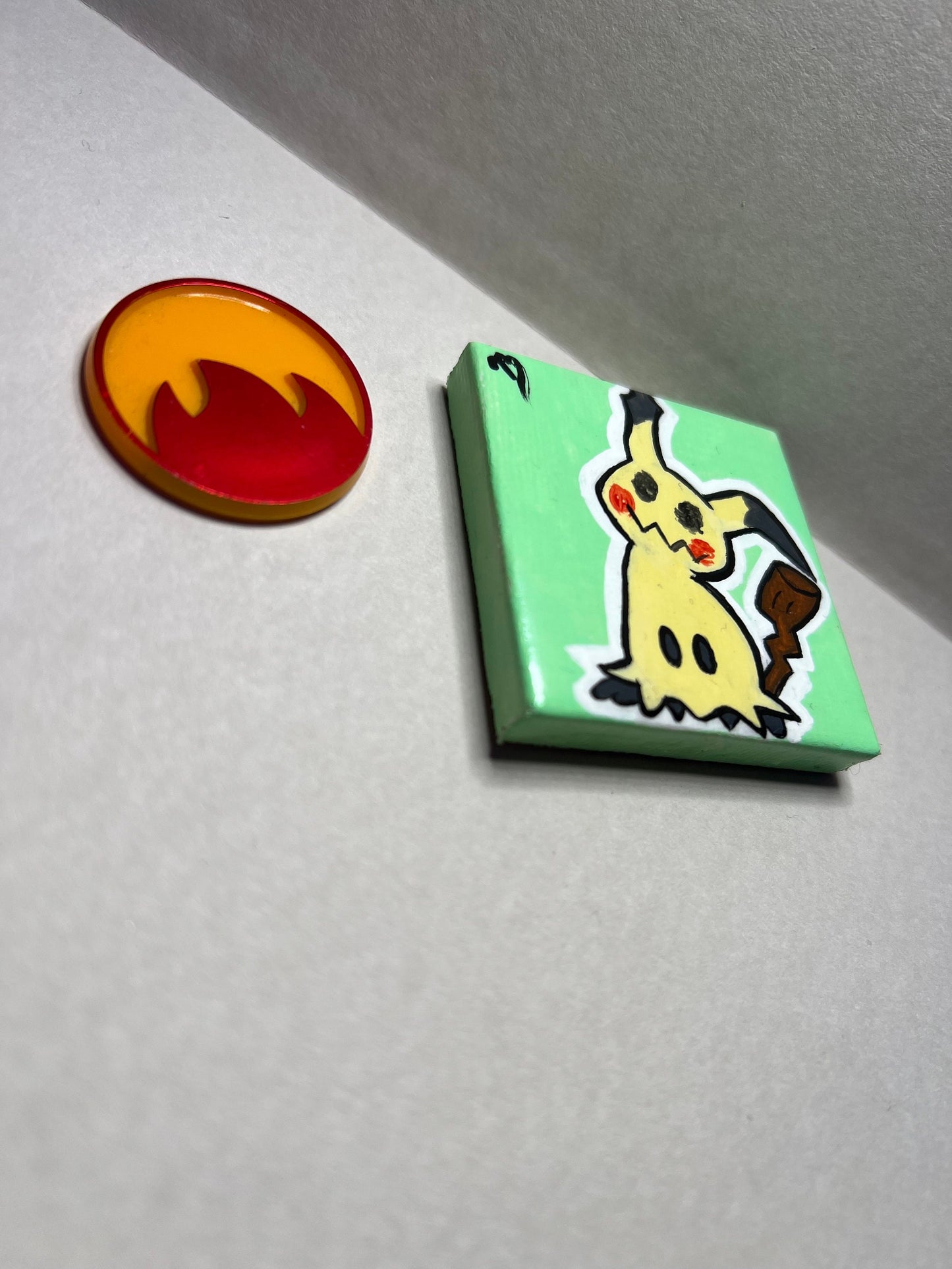 Mimikyu Pokemon Mini Collectible Gift Painting