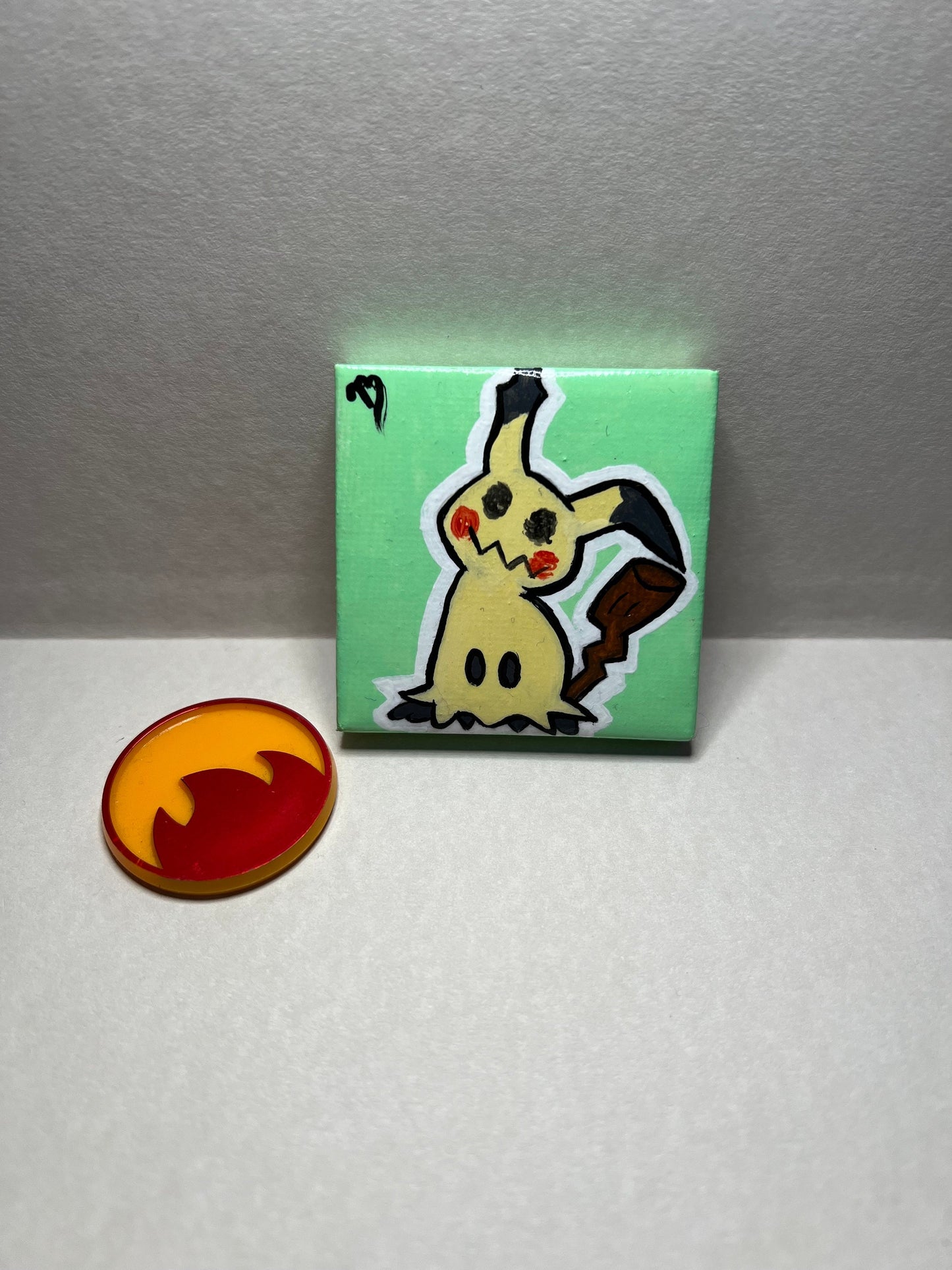 Mimikyu Pokemon Mini Collectible Gift Painting