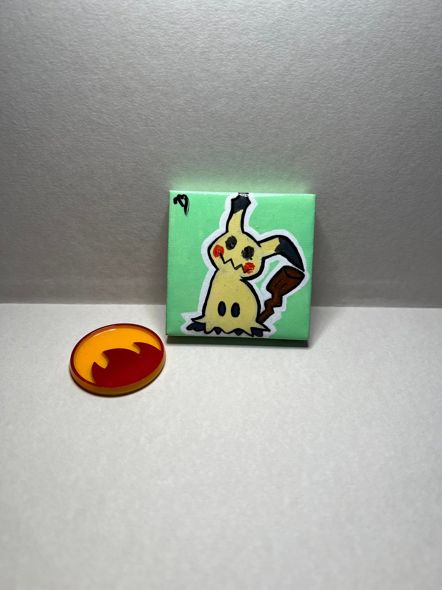 Mimikyu Pokemon Mini Collectible Gift Painting