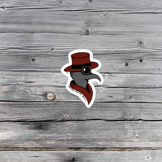 "Come Home With The Birds" Drawing Sticker