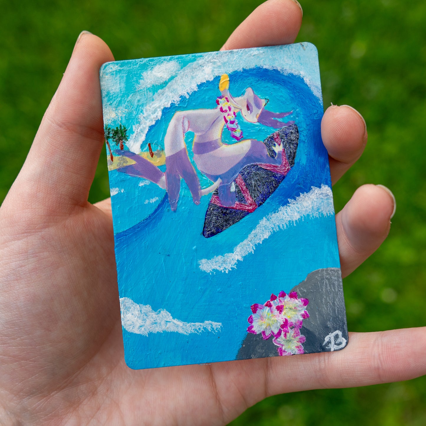 Elements of Nature Pokémon Card Art Set | 5 Hand-Painted Fan Art Trading Cards
