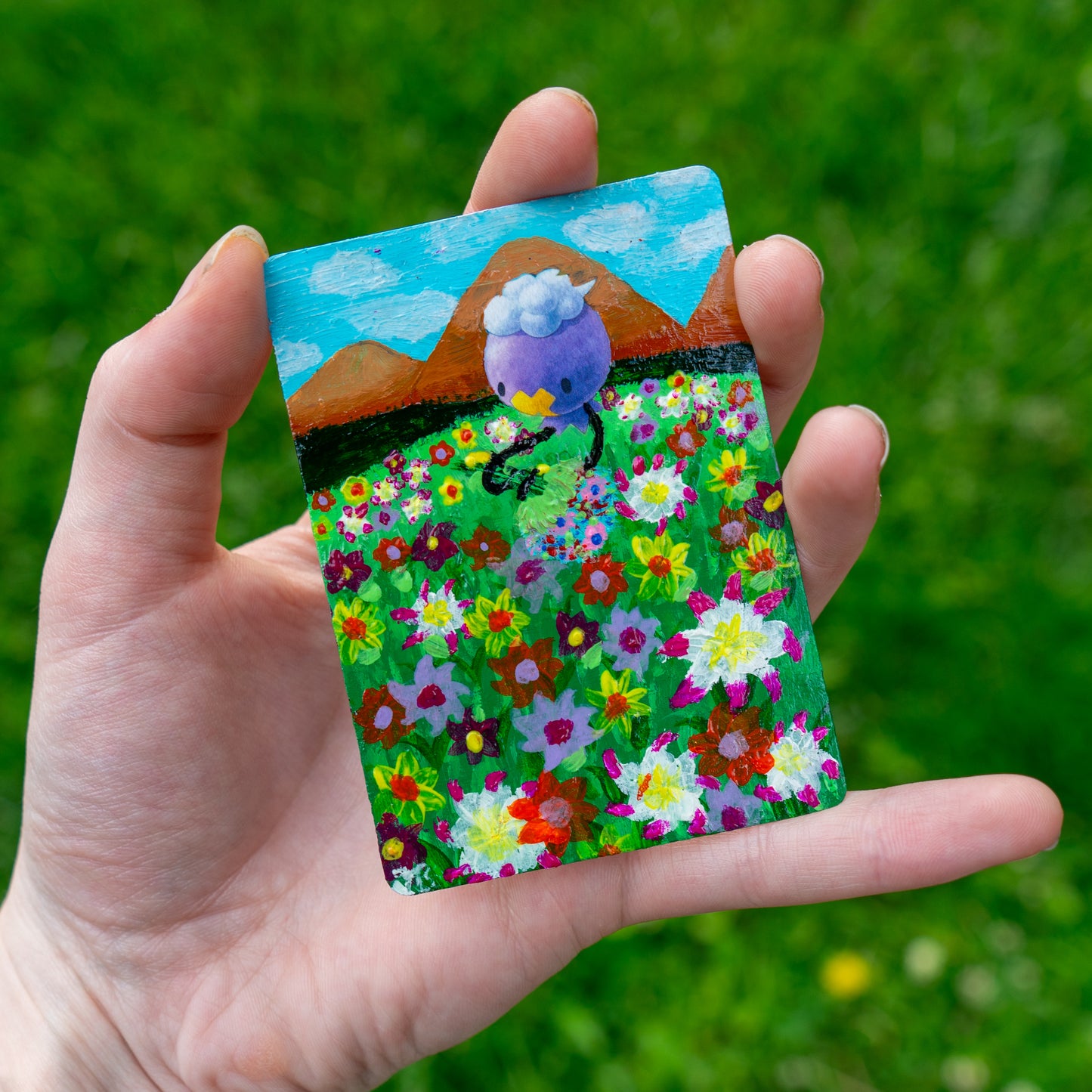 Elements of Nature Pokémon Card Art Set | 5 Hand-Painted Fan Art Trading Cards