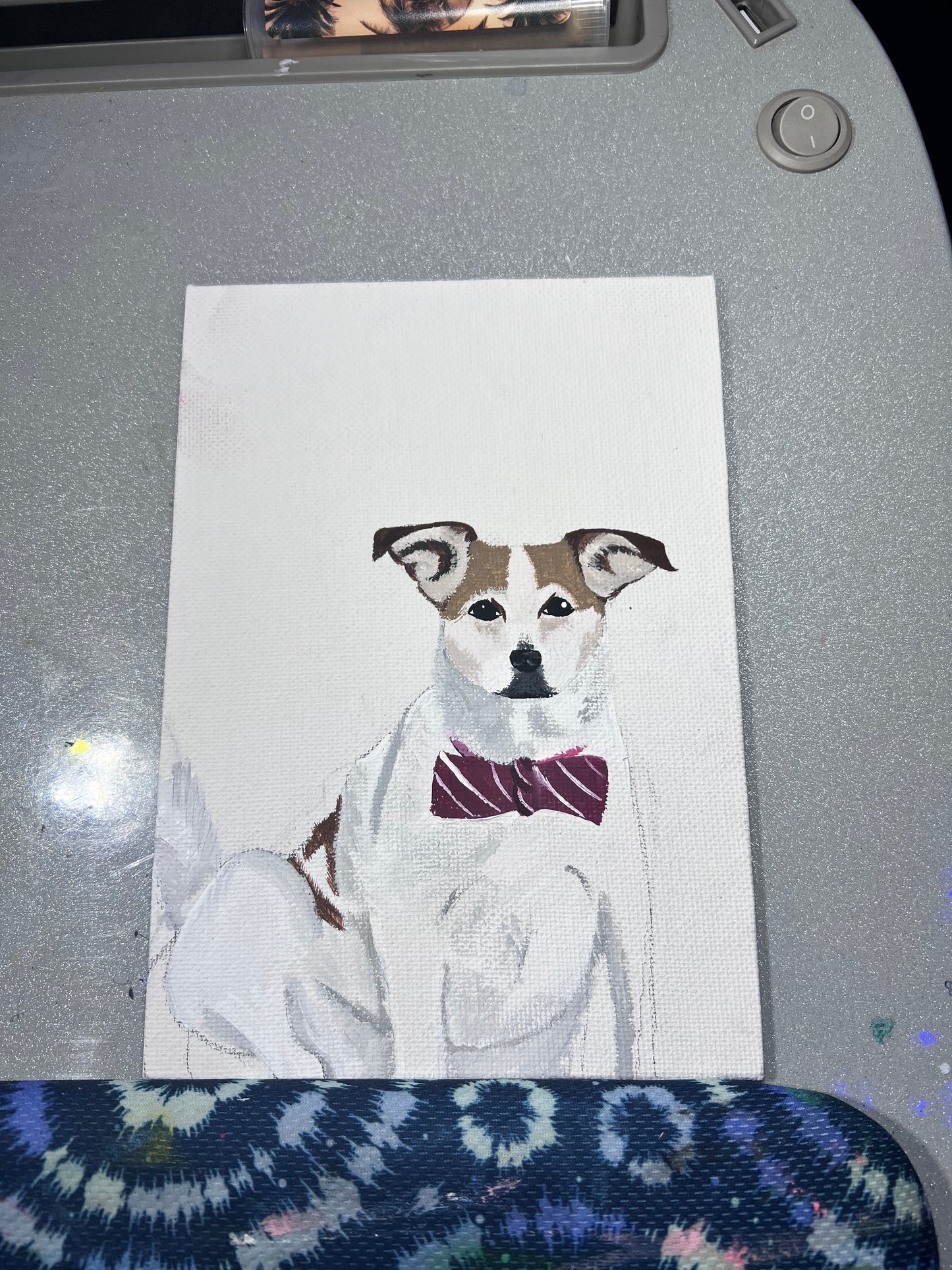 Custom hand painted pet portraits