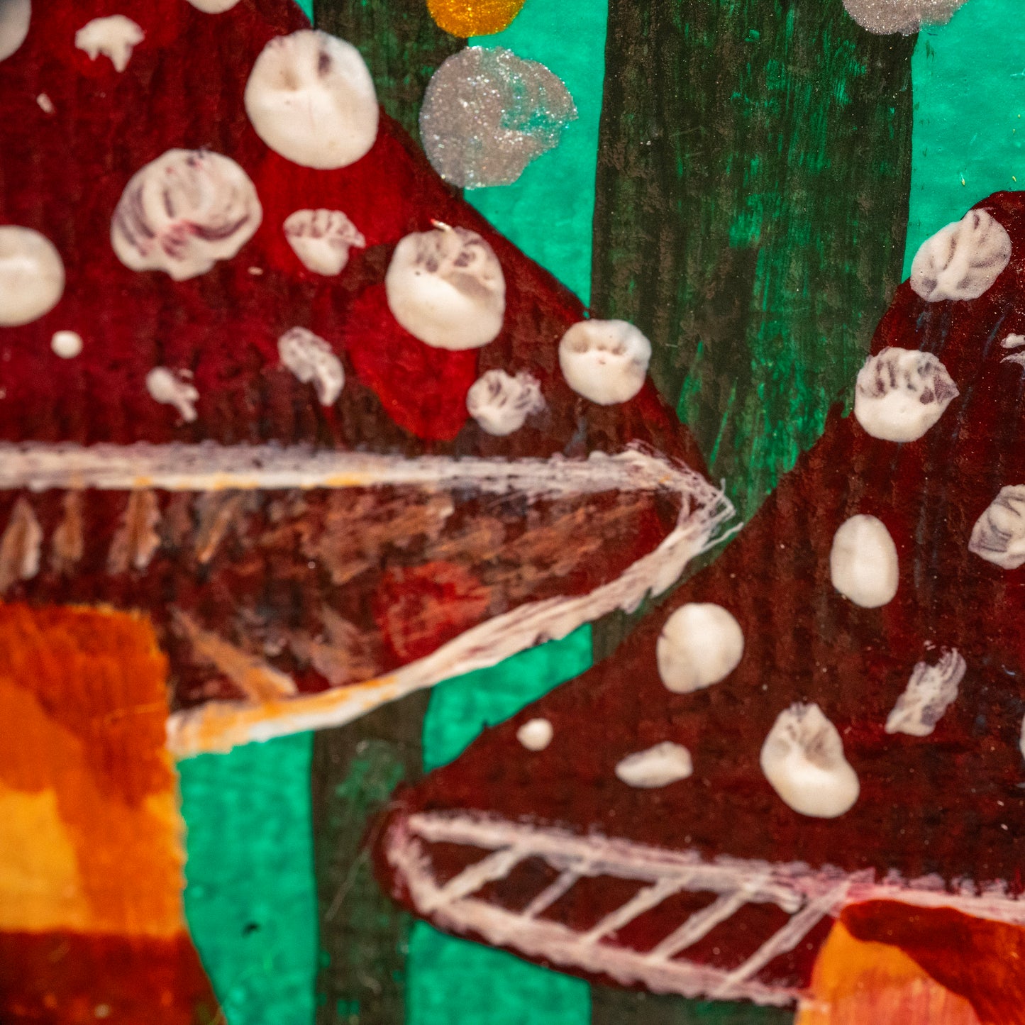 Tiny Enchanted Mushroom Painting | Original Collectible Fantasy Art