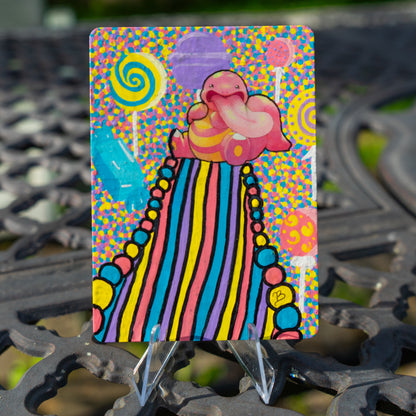 Lickitung Custom Hand Painted Collectible Pokémon Card