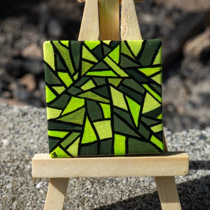 Tiny Prism Collection – Original 2x2 Mini Acrylic Paintings
