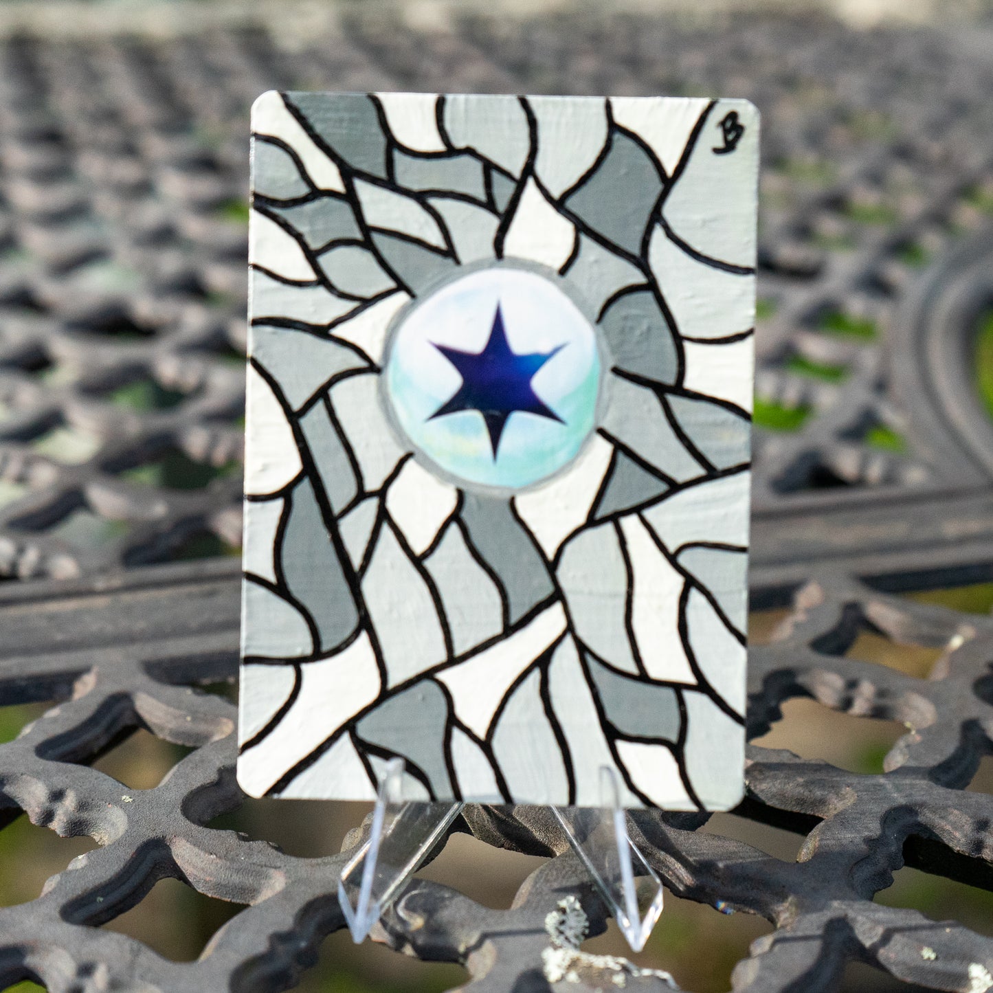 Prism Energy Collection | Hand Painted Stained Glass Energy Cards