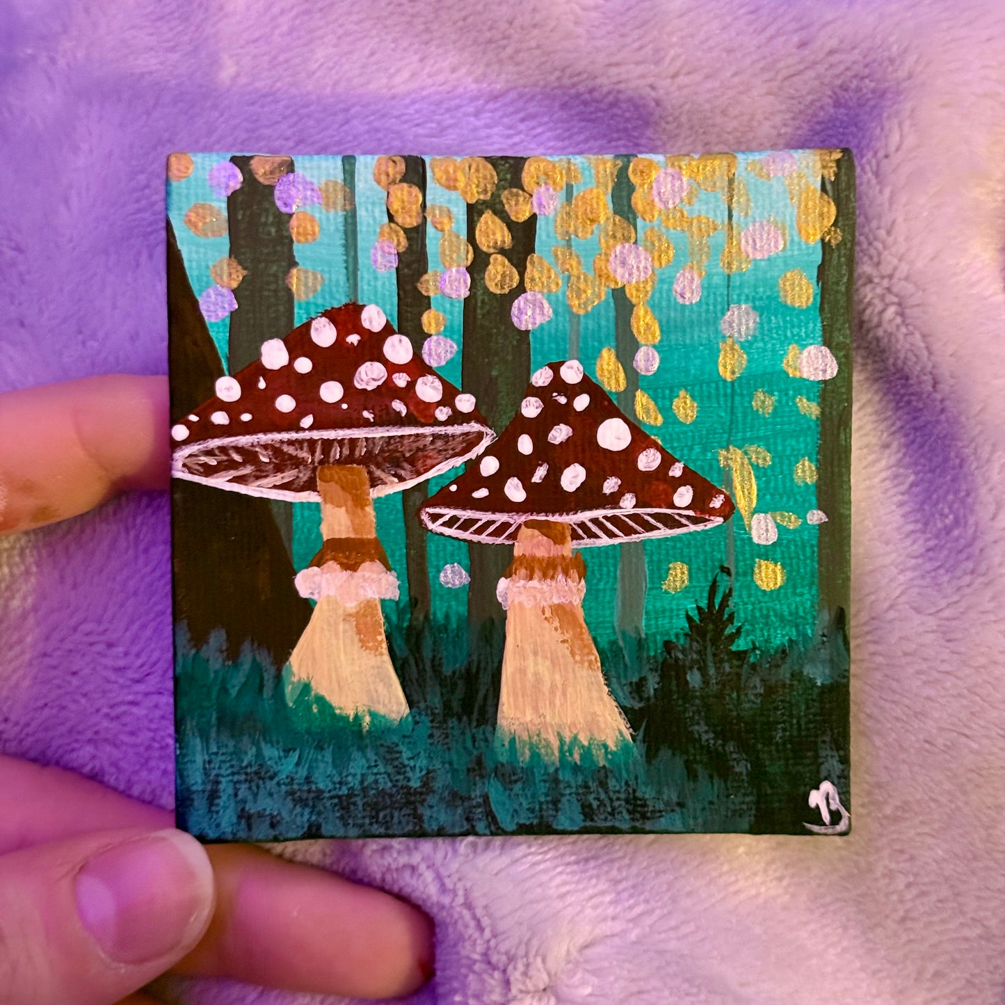 Fairy Eyes - Original Mini Painting