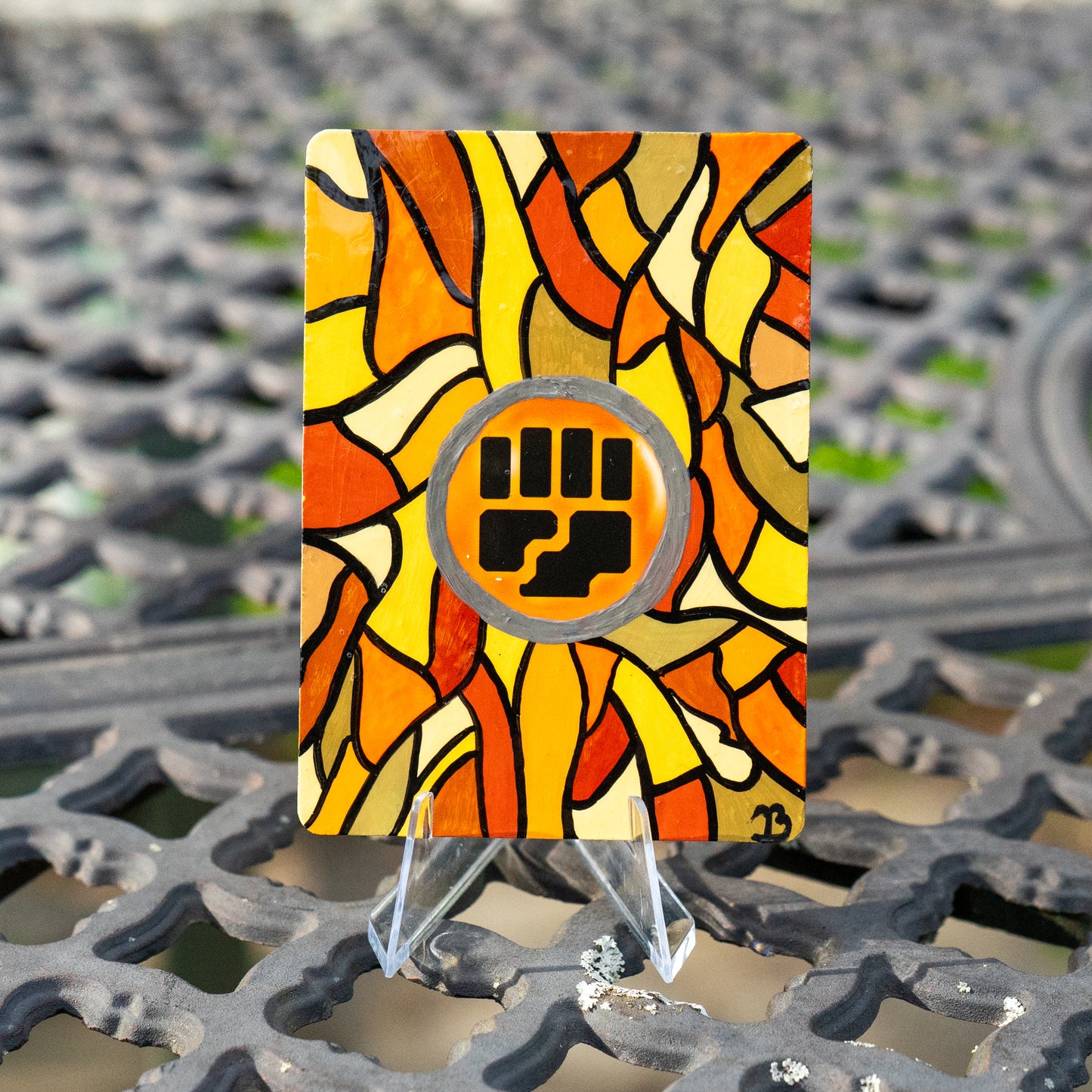 Prism Energy Collection | Hand Painted Stained Glass Energy Cards