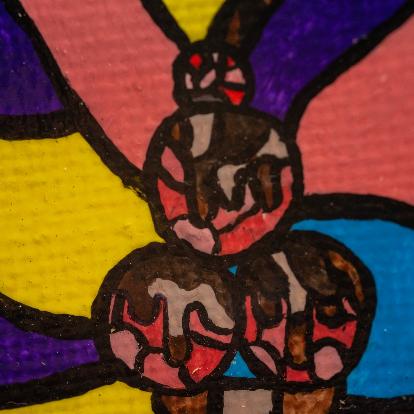 Ice Cream Prism – Original 2x2 Mini Acrylic Painting