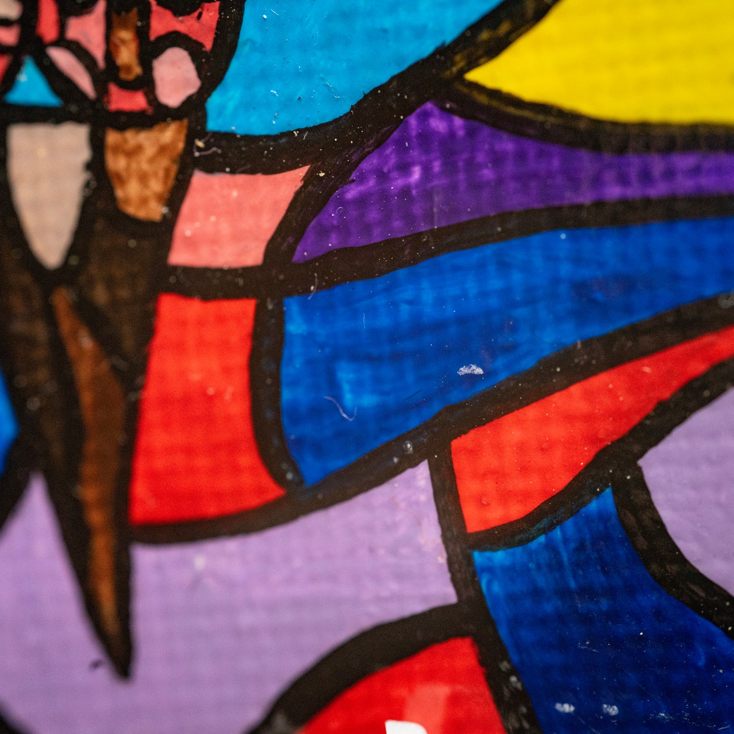 Ice Cream Prism – Original 2x2 Mini Acrylic Painting