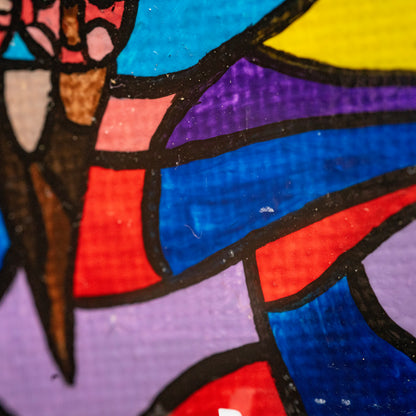 Ice Cream Prism – Original 2x2 Mini Acrylic Painting
