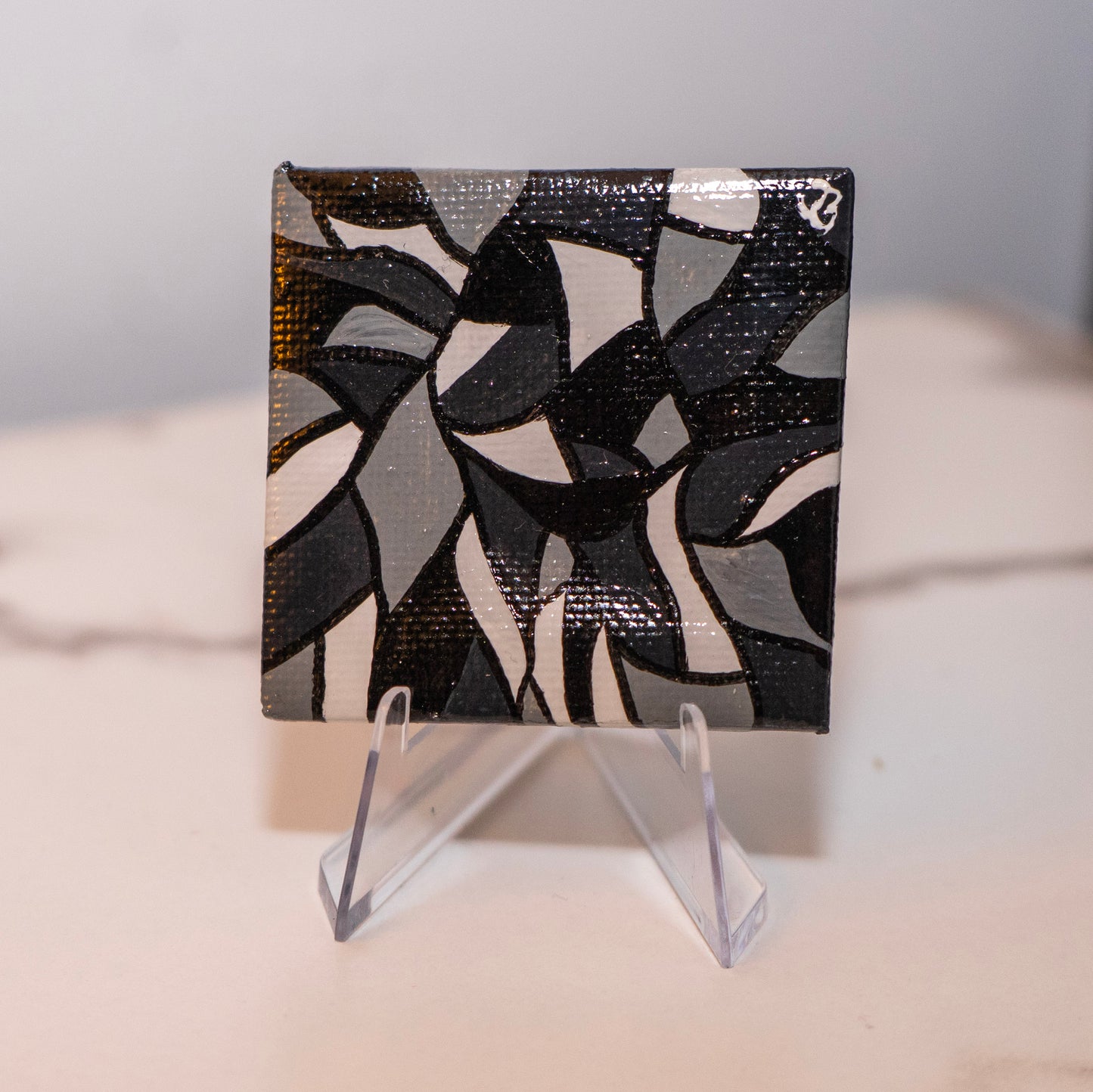 Tiny Prism Collection – Original 2x2 Mini Acrylic Paintings