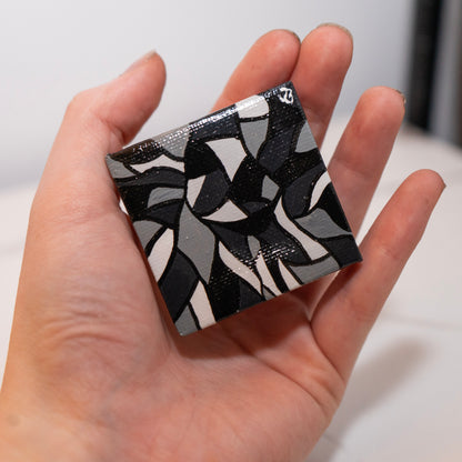 Tiny Prism Collection – Original 2x2 Mini Acrylic Paintings