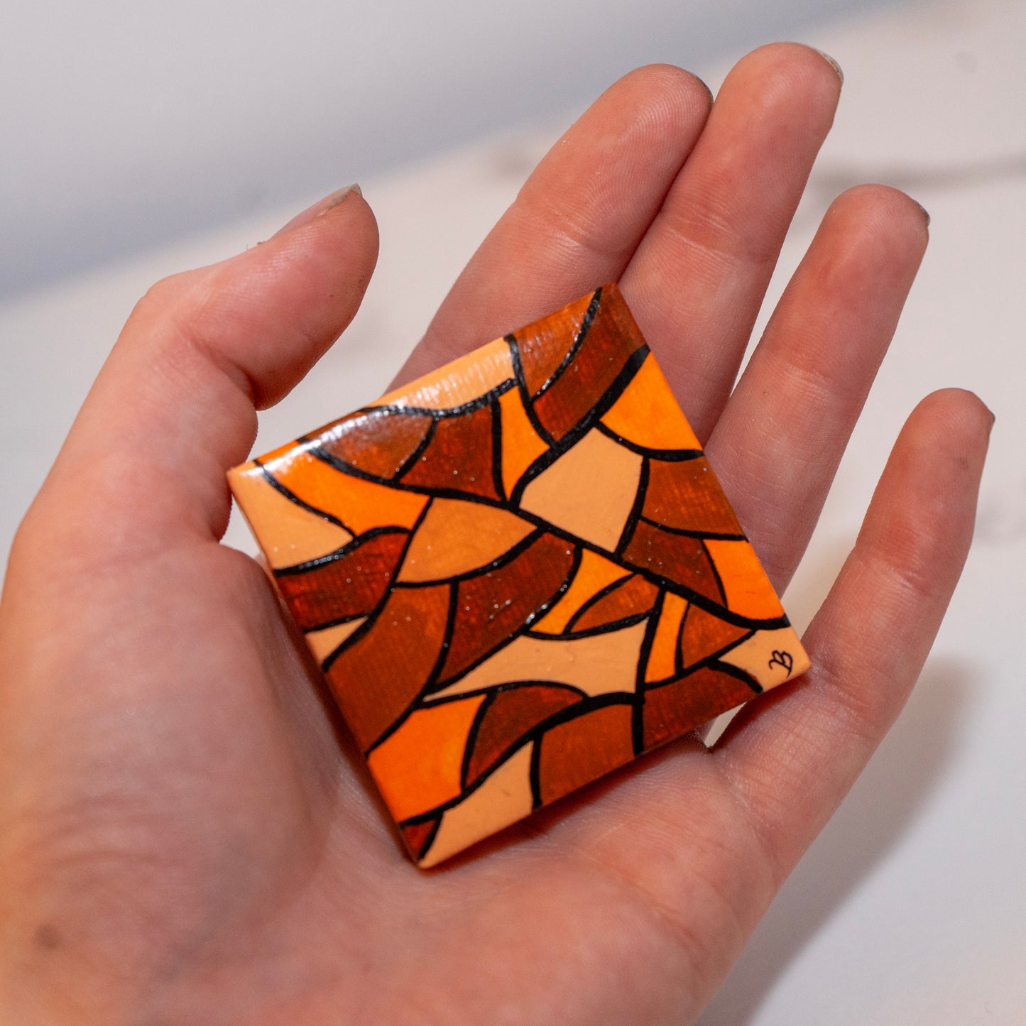 Tiny Prism Collection – Original 2x2 Mini Acrylic Paintings