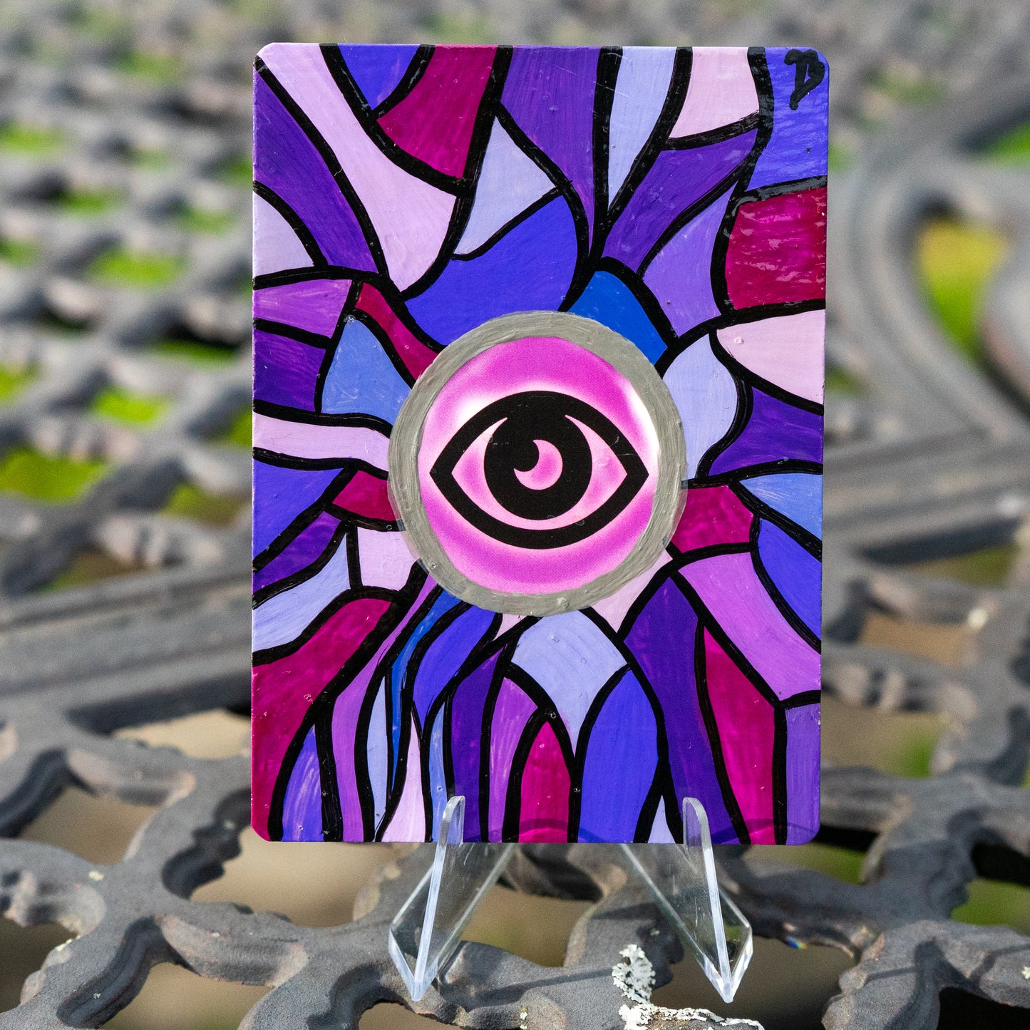 Prism Energy Collection | Hand Painted Stained Glass Energy Cards