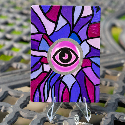 Prism Energy Collection | Hand Painted Stained Glass Energy Cards