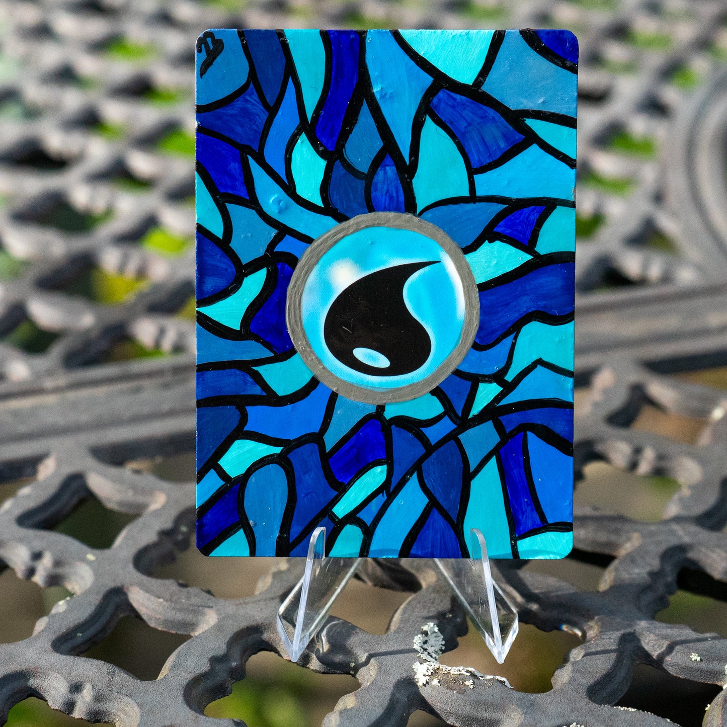 Prism Energy Collection | Hand Painted Stained Glass Energy Cards