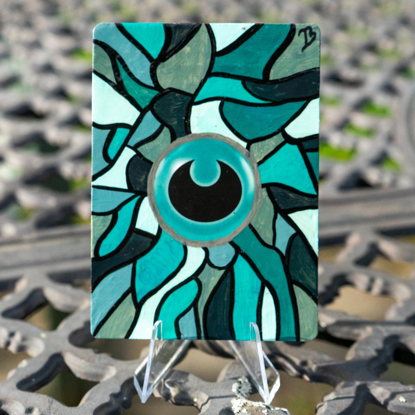 Prism Energy Collection | Hand Painted Stained Glass Energy Cards
