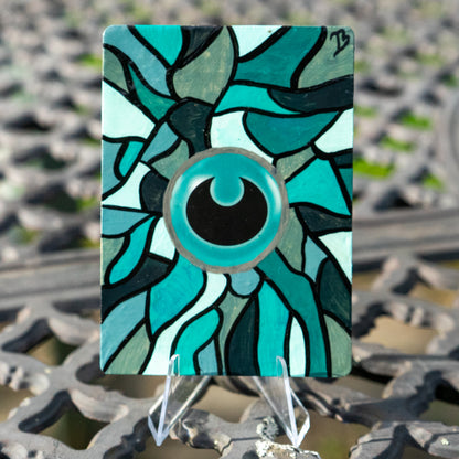 Prism Energy Collection | Hand Painted Stained Glass Energy Cards