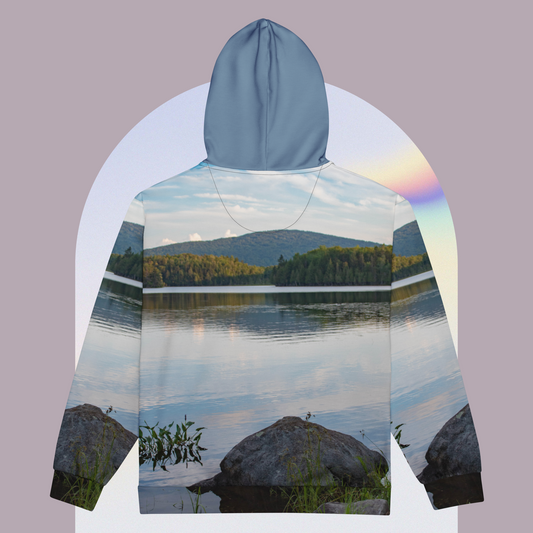 Maine Mountains Zip Up Hoodie
