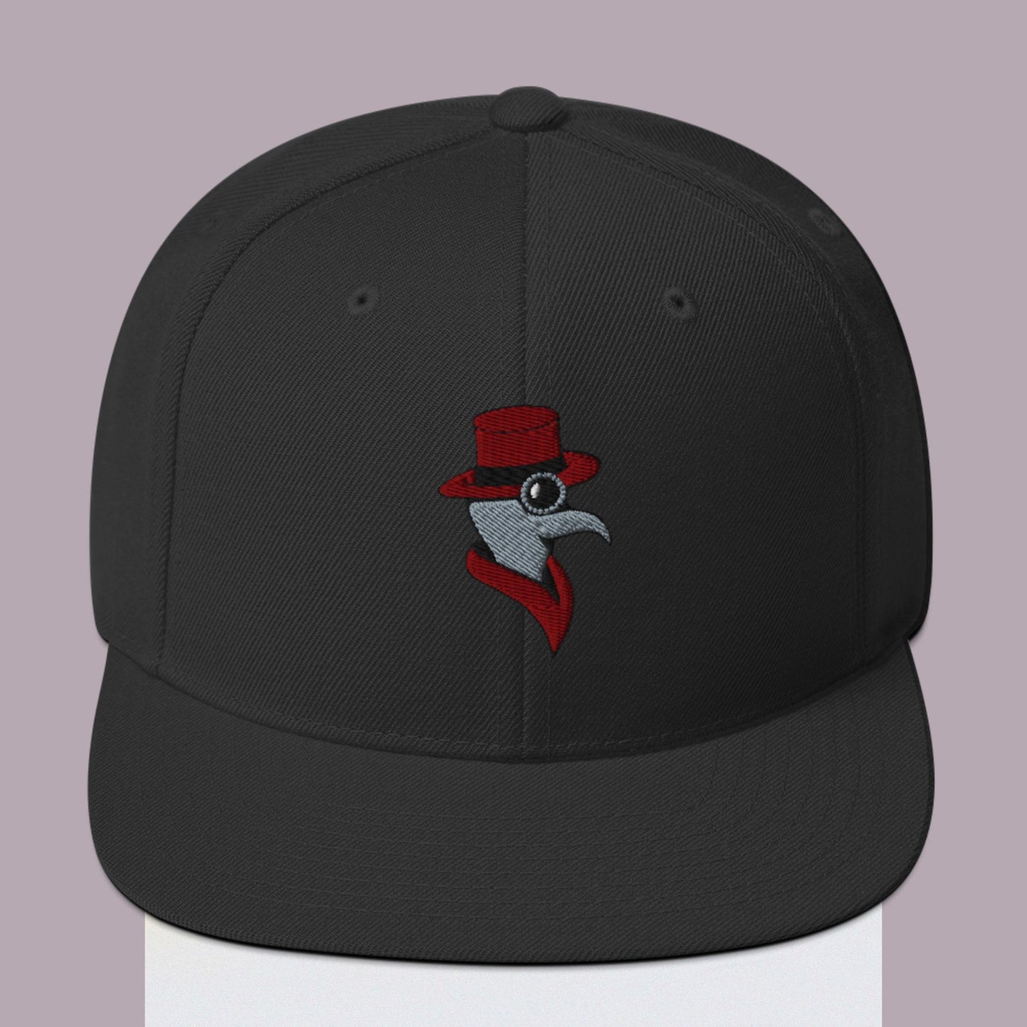 Cartoon Bird Doctor Snapback Hat