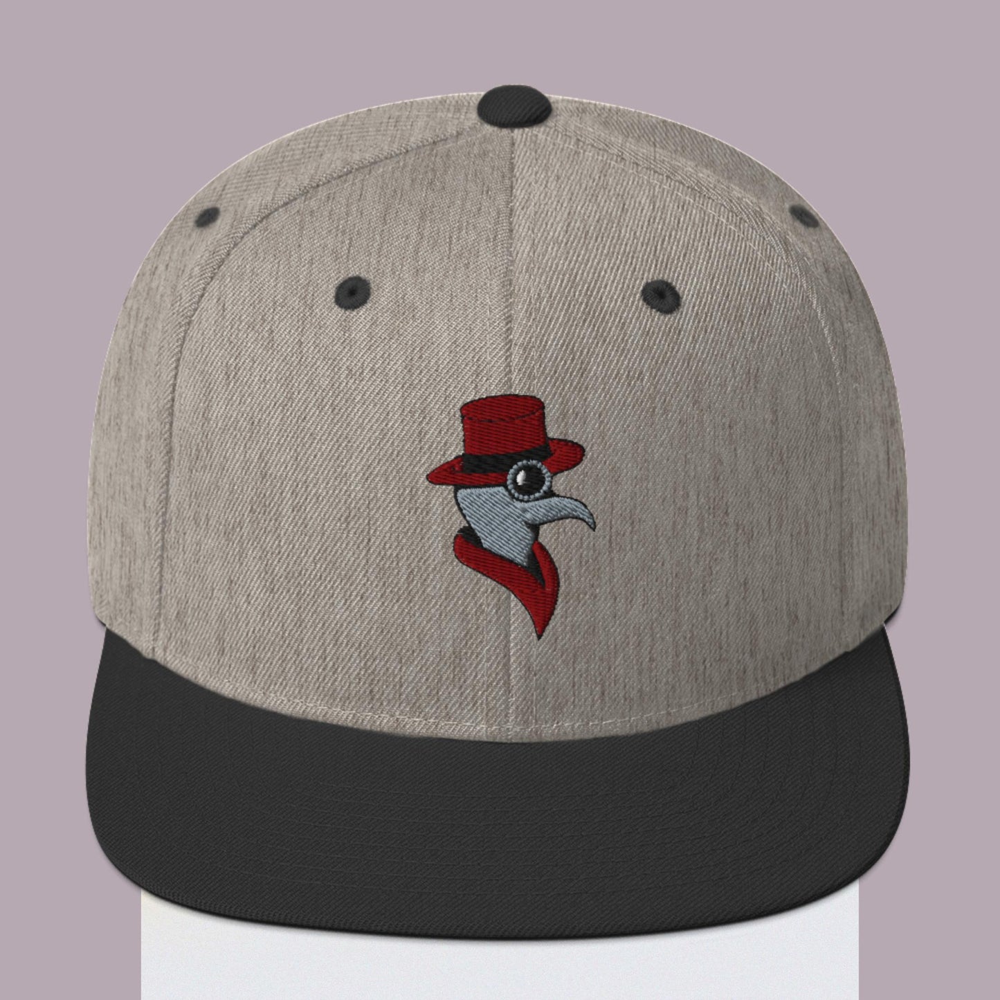 Cartoon Bird Doctor Snapback Hat