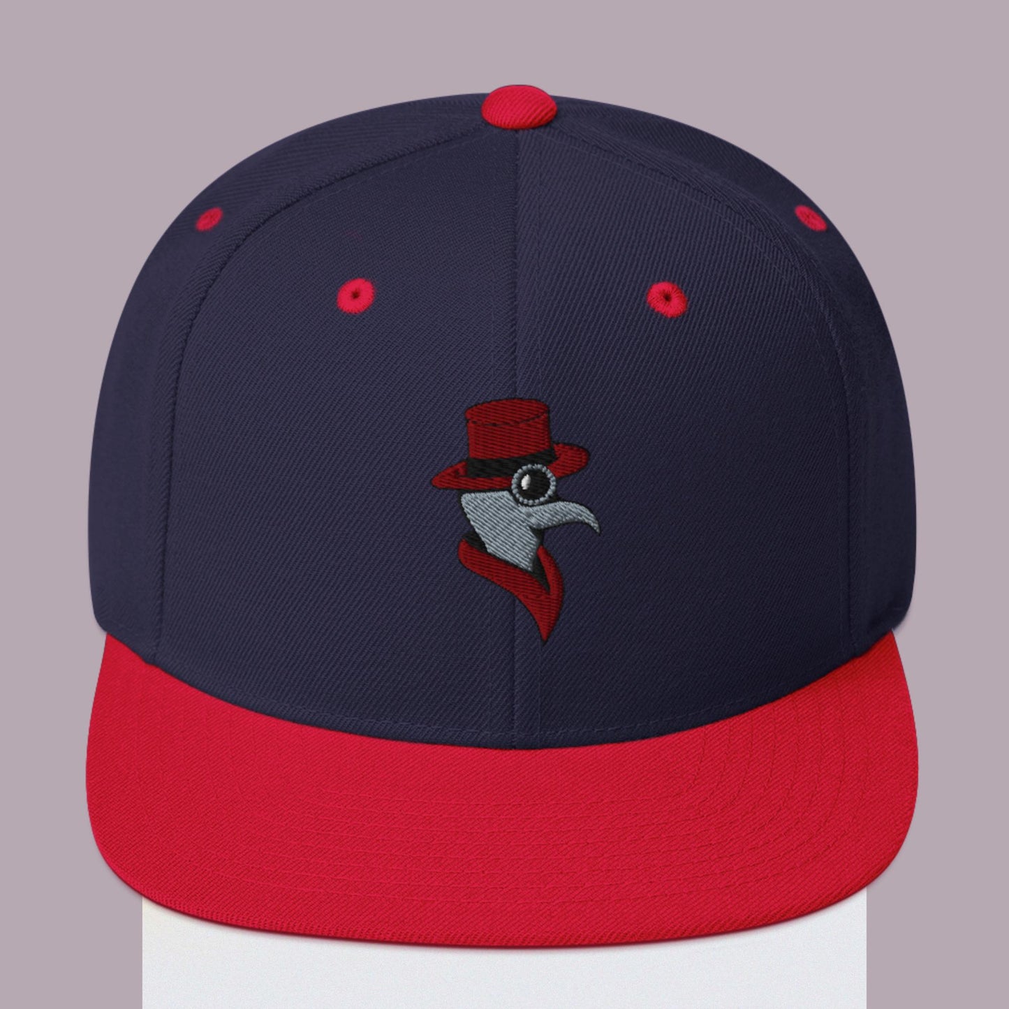 Cartoon Bird Doctor Snapback Hat