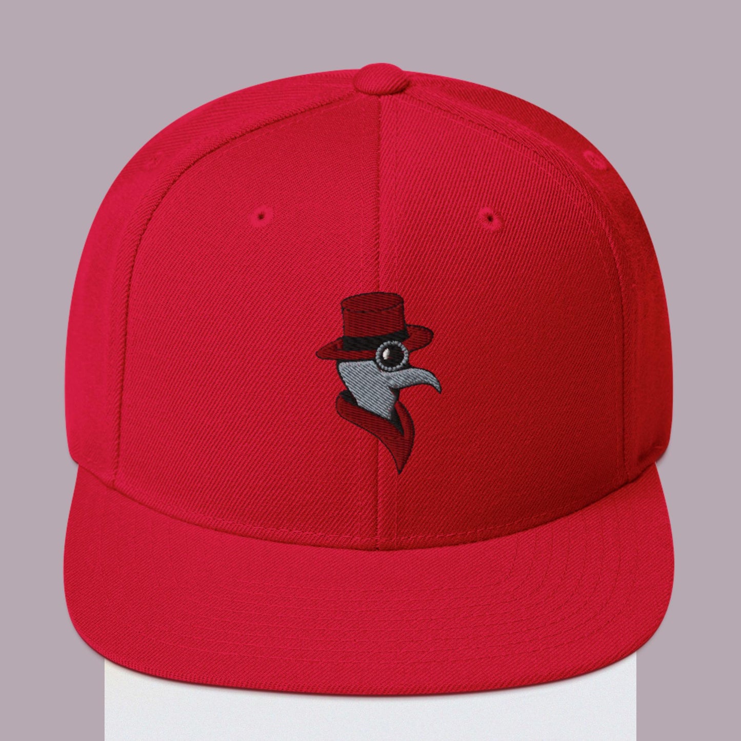 Cartoon Bird Doctor Snapback Hat