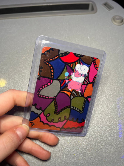 Flaffy Custom Handpainted Collectible Gift Pokémon Card