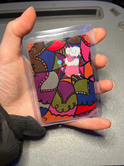 Flaffy Custom Handpainted Collectible Gift Pokémon Card