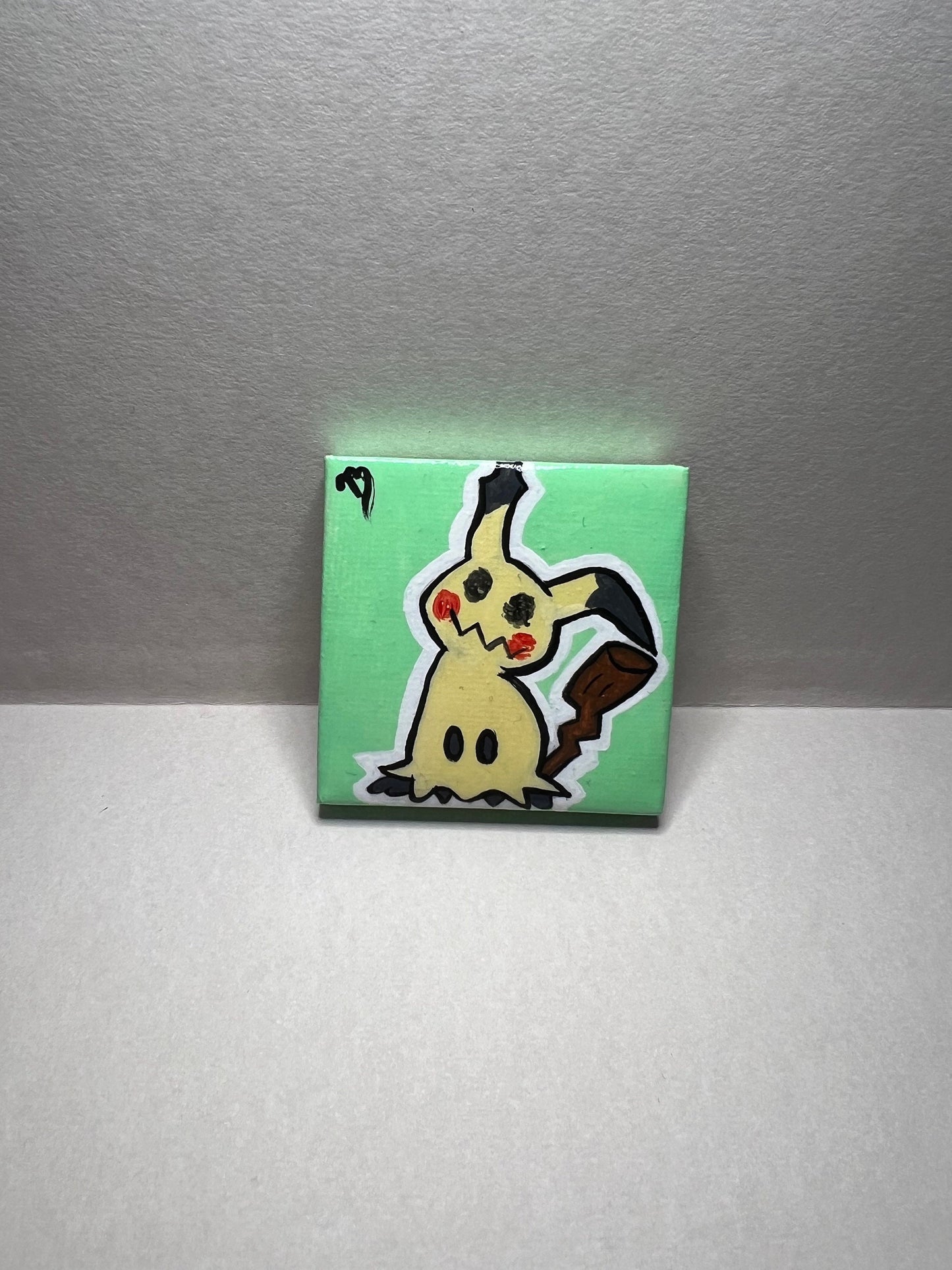 Mimikyu Pokemon Mini Collectible Gift Painting