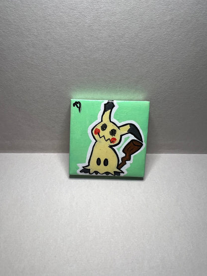 Mimikyu Pokemon Mini Collectible Gift Painting