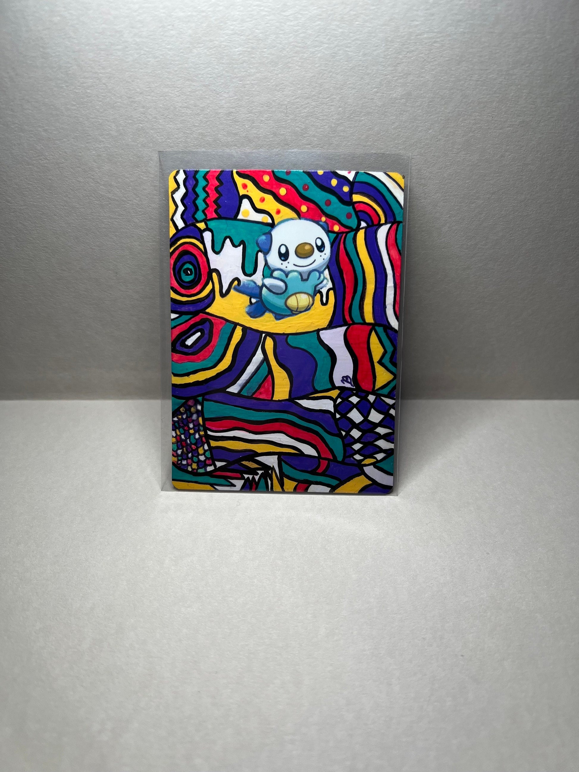 Oshowatt Custom Handpainted Collectible Gift Pokémon Card