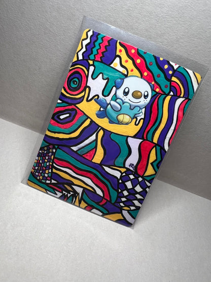 Oshowatt Custom Handpainted Collectible Gift Pokémon Card