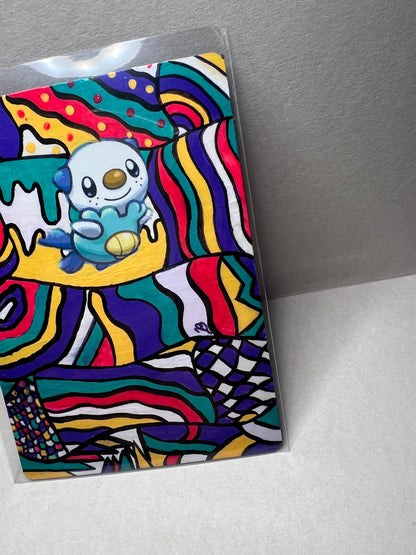 Oshowatt Custom Handpainted Collectible Gift Pokémon Card