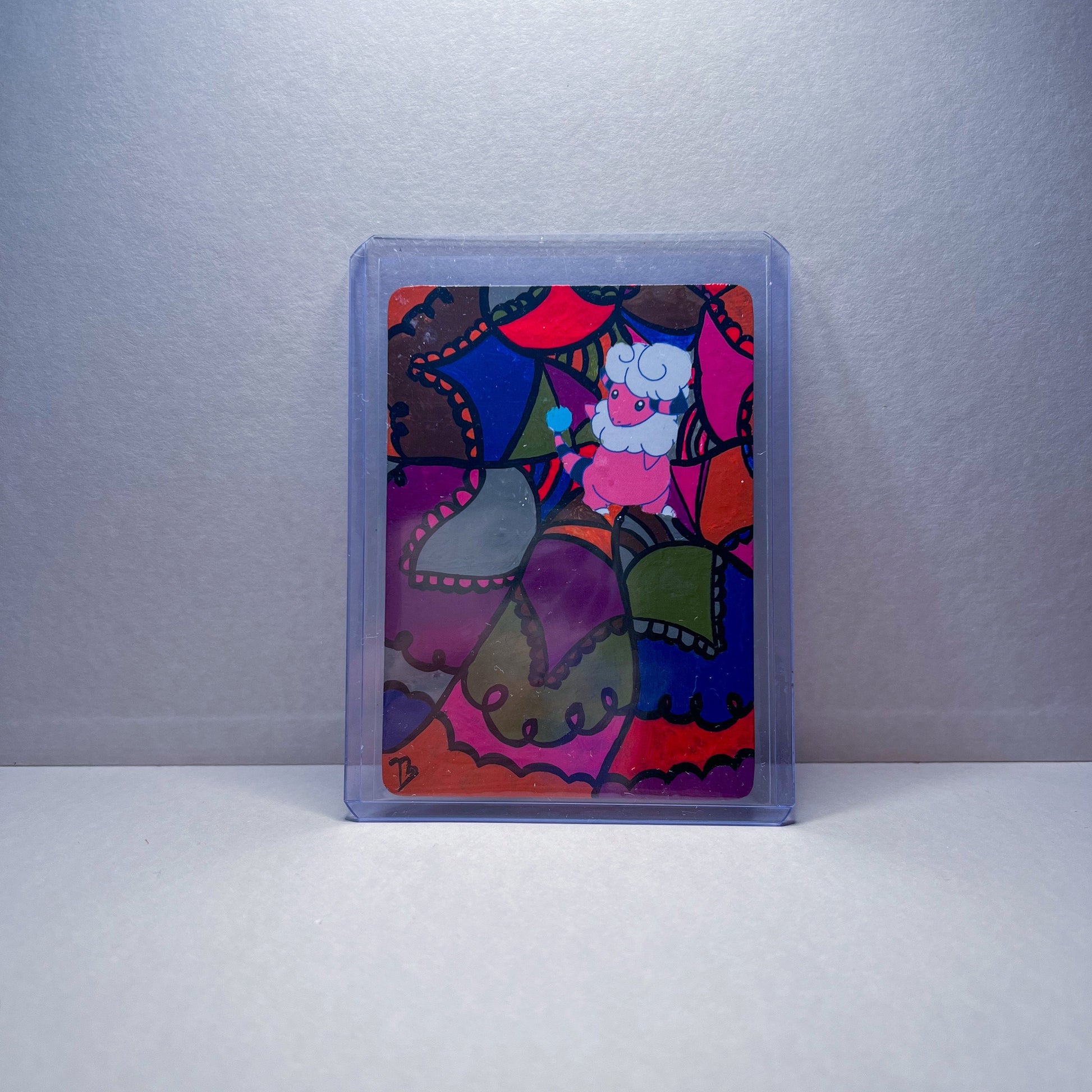 Flaffy Custom Handpainted Collectible Gift Pokémon Card
