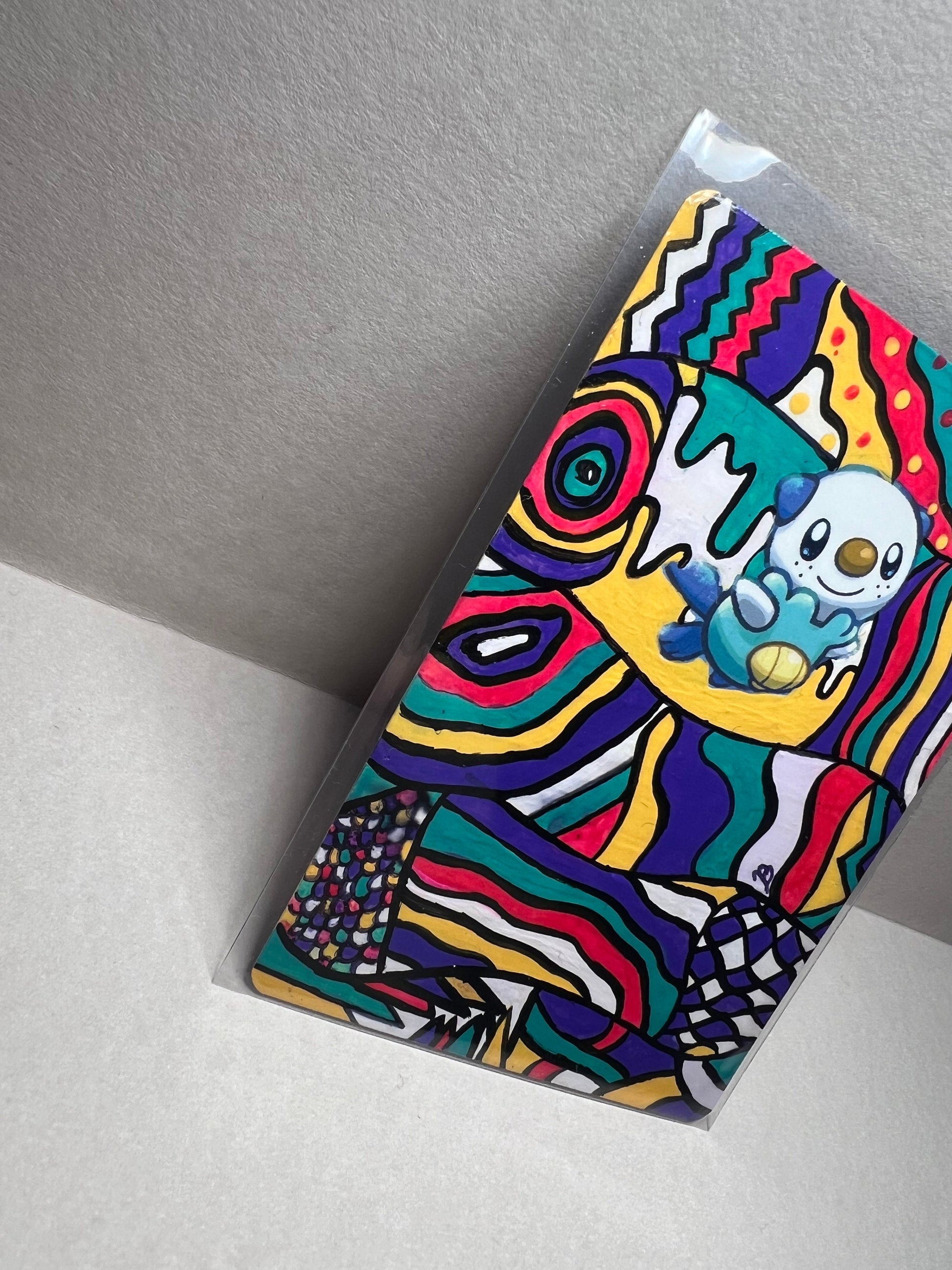Oshowatt Custom Handpainted Collectible Gift Pokémon Card