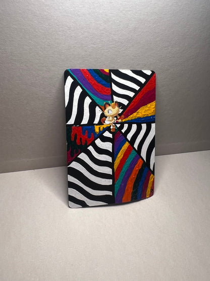 Meowth Custom Handpainted Collectible Gift Pokémon Card