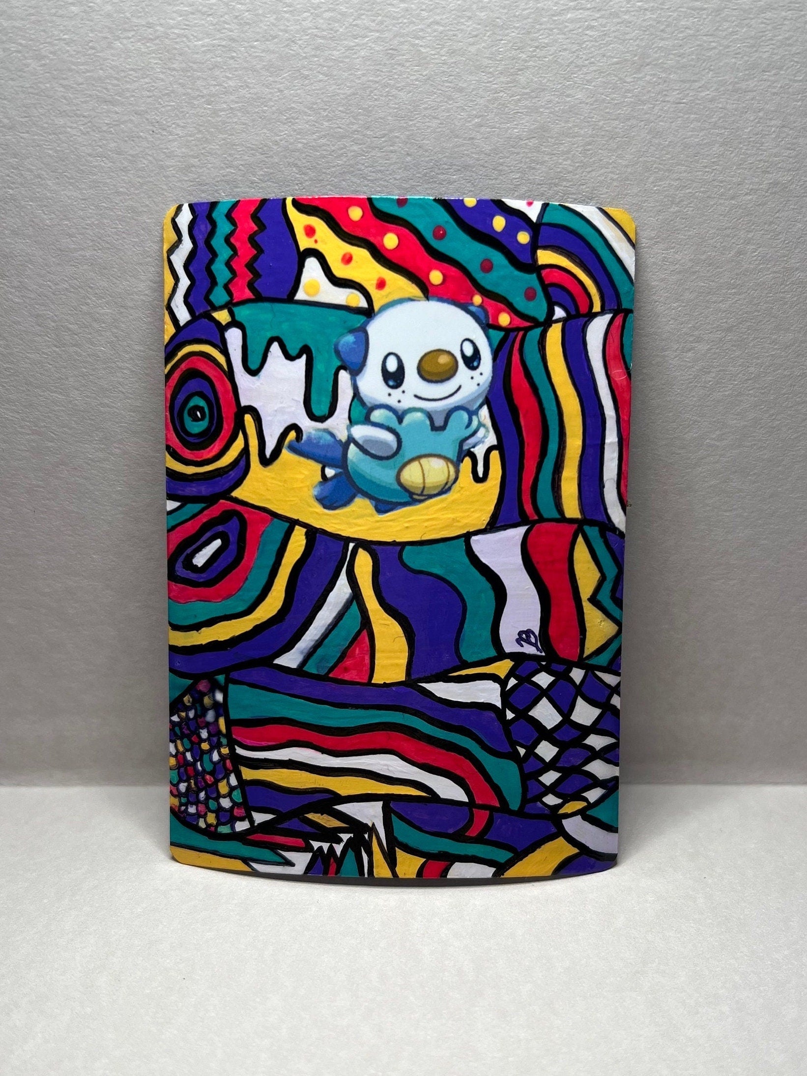 Oshowatt Custom Handpainted Collectible Gift Pokémon Card