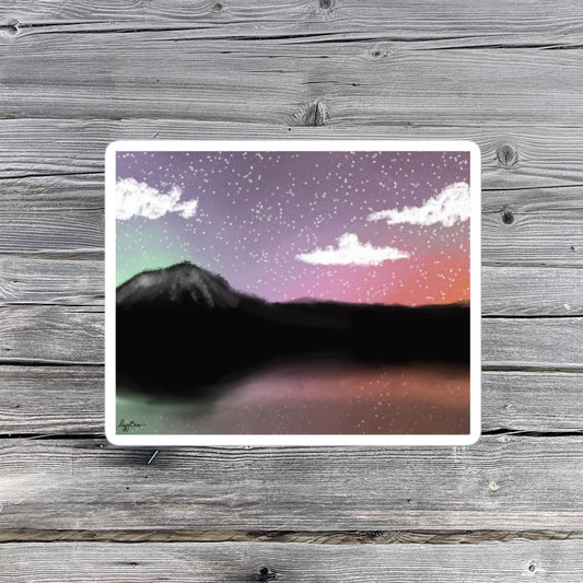 Kaleidoscope Nights Drawing Sticker