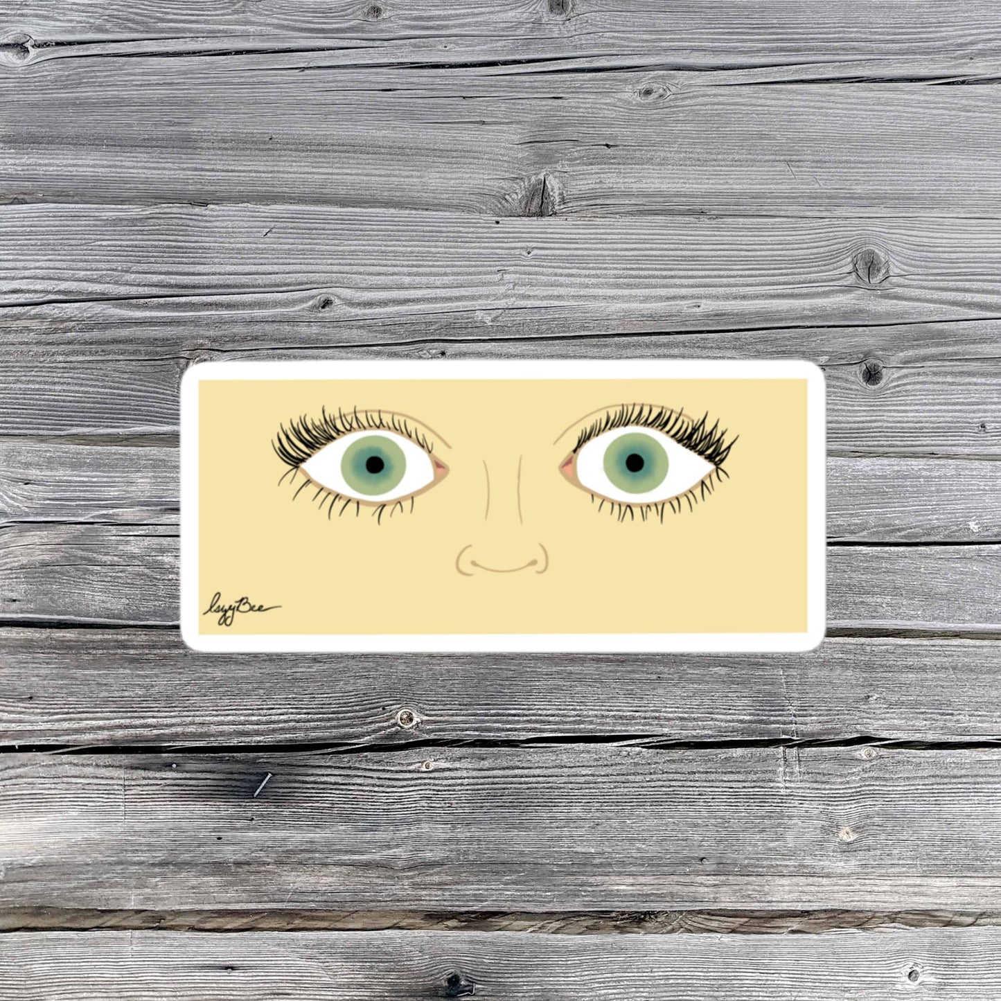Entrez Dans L'oeil Drawing Sticker