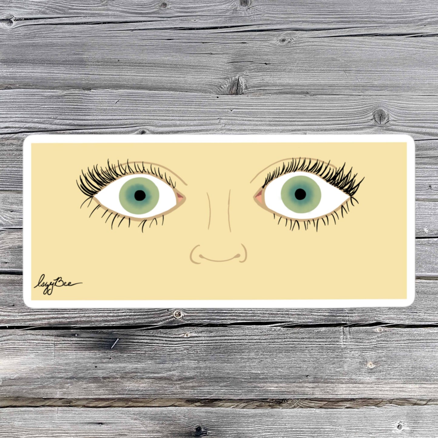 Entrez Dans L'oeil Drawing Sticker