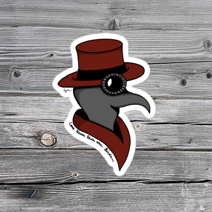 "Come Home With The Birds" Drawing Sticker